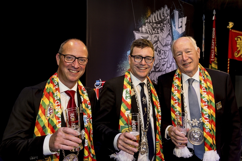 bewirteten die Gäste im Schappe Kulturquadrat.