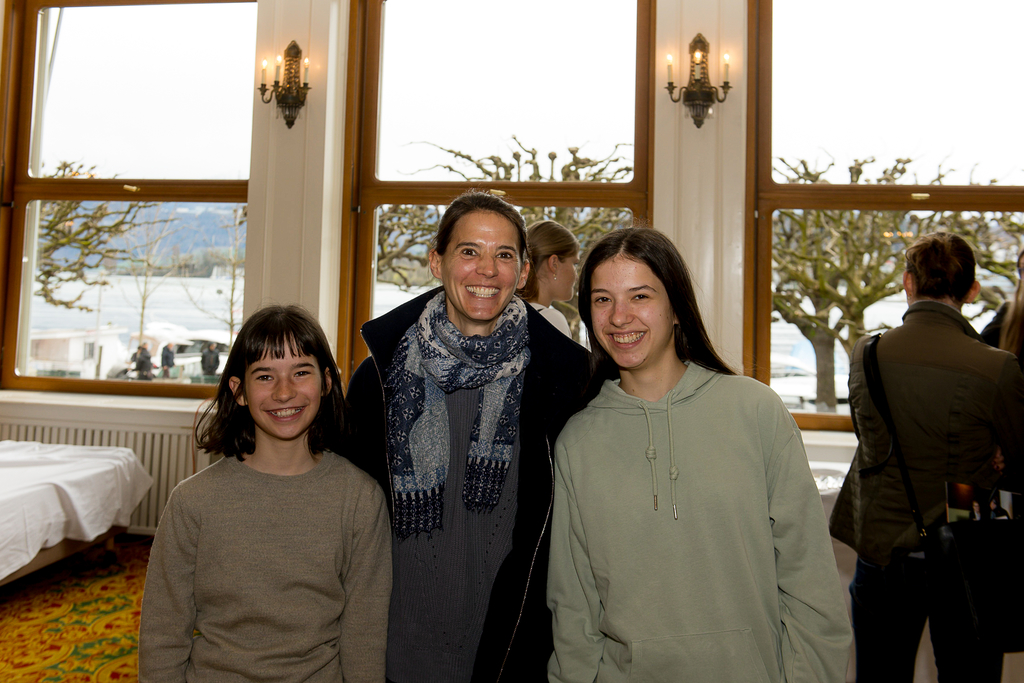 Von links: Tabea, Eva und Sophie Brunner. Sophie hat eine Schnupperlehre im Hotel absolviert und sich jetzt für eine andere Branche entschieden.
