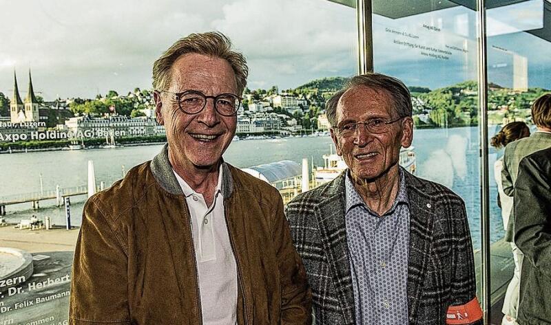 Lisbeth und Fritz Furrer meinten: « Der Humor der Gesprächsrunde hat uns sehr gefallen.»