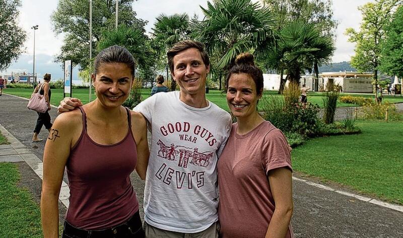 Von links: Carmen Grünenfelder, Thery Wüthrich und Joy Baumgartner. Die vierte Kollegin aus Luzern war verhindert.
