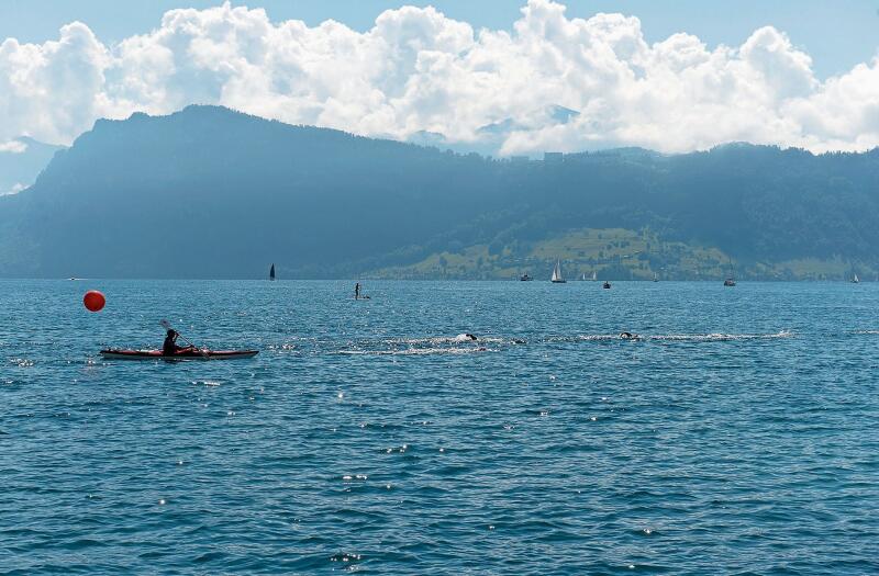 Die Wetterbedingungen waren am Sonntag ideal. Wer sich die 12. Ausgabe bereits notieren will: Die 12. Seeüberquerung Luzern findet wiederum vor dem Schulstart, am 20. August 2023, statt.