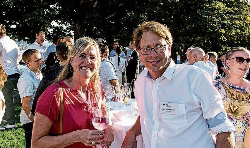 Renata Frey, die Copiloten GmbH, und Marc Lustenberger, Media-Work GmbH.