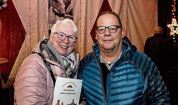 Von links: Andrea Renggli, Karin Stadelmann, Gabi Frevel und Luzia Spaar. Der Besuch war ein Geburtstagsgeschenk der Freundinnen von Gabi.