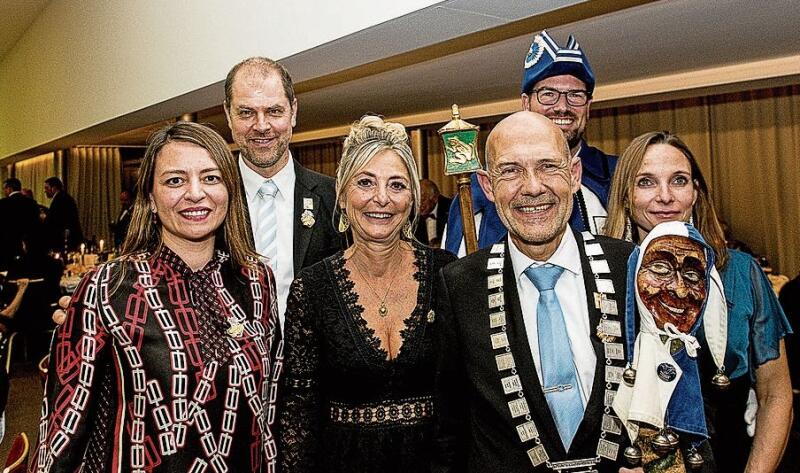 Von links: Luca Martin, Larissa Manetsch (Tochter des Zunftmeisters),